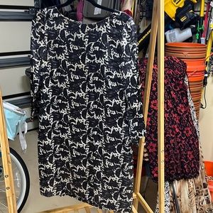 Brooks Brothers silk print dress